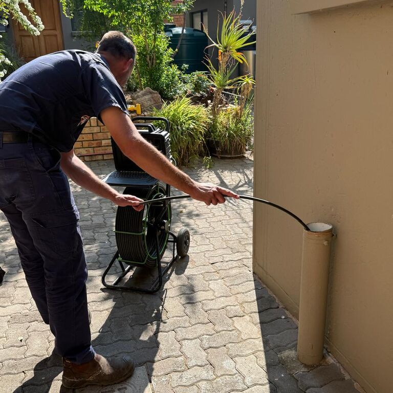 Dewal conducting CCTV drain camera inspections - Alpha Plumbing