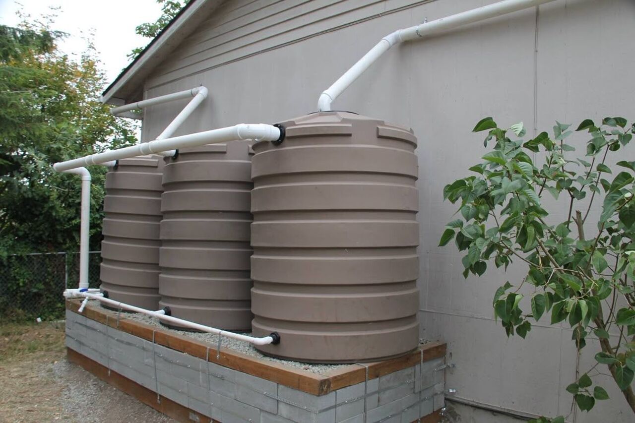 Triple water tank system
