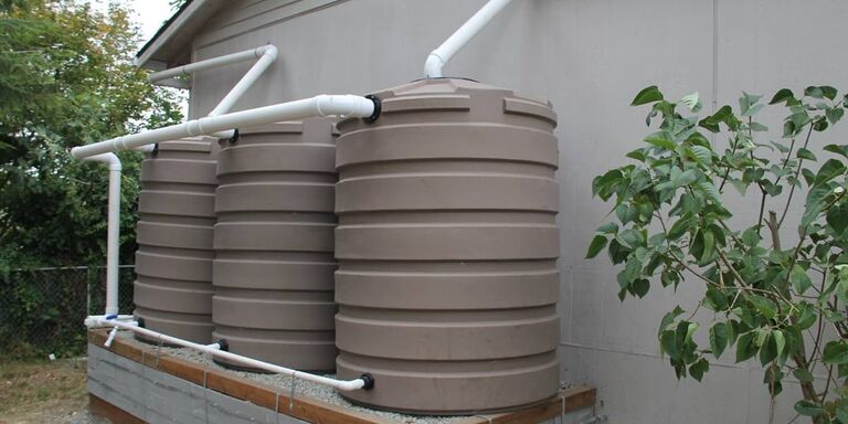 Triple water tank system