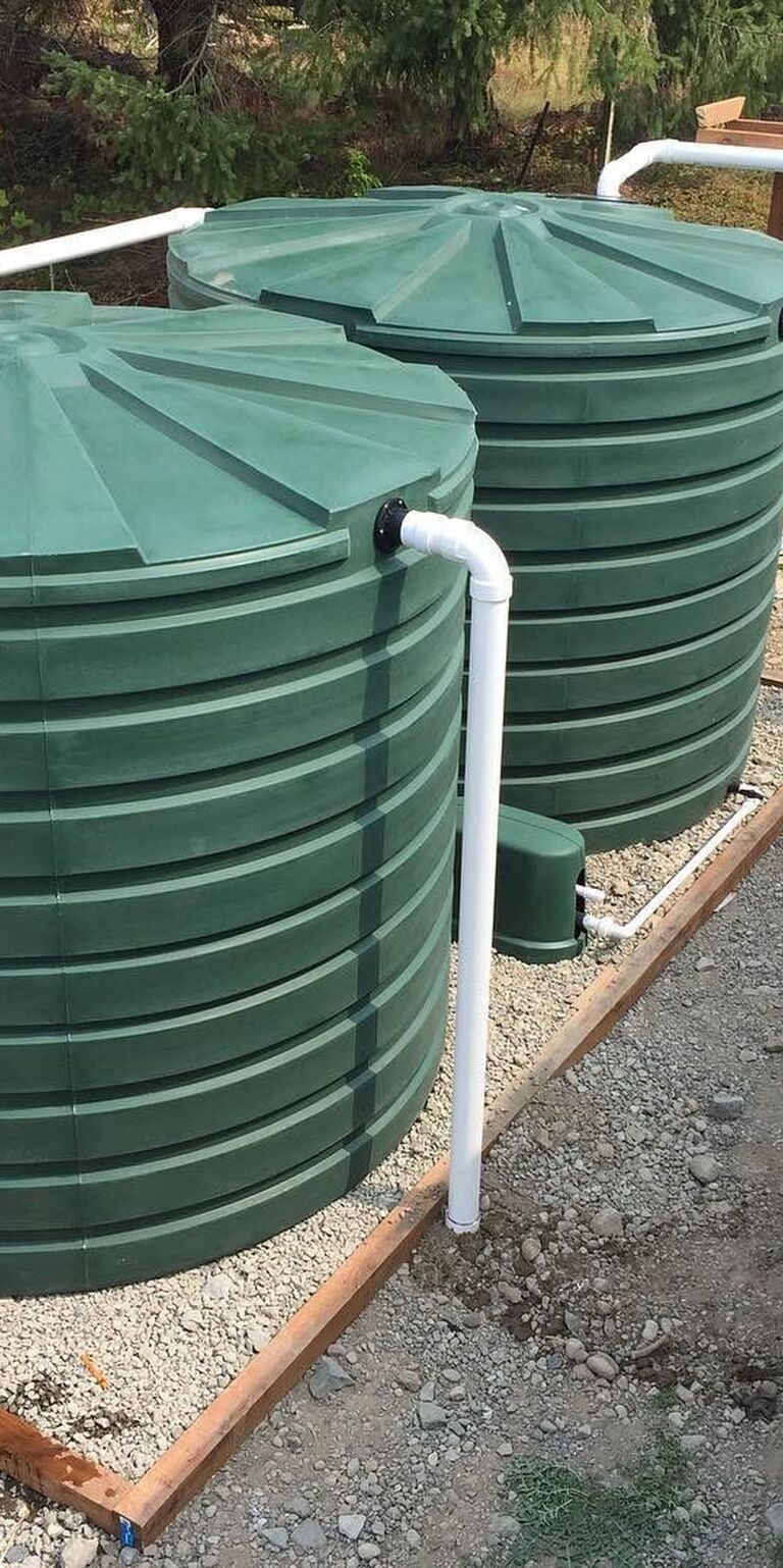 Green water tanks
