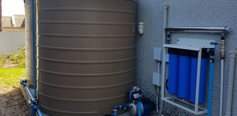Water filtration system installation