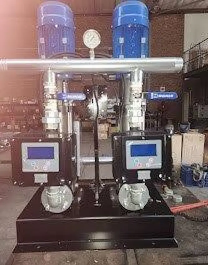 Water pressure booster pump