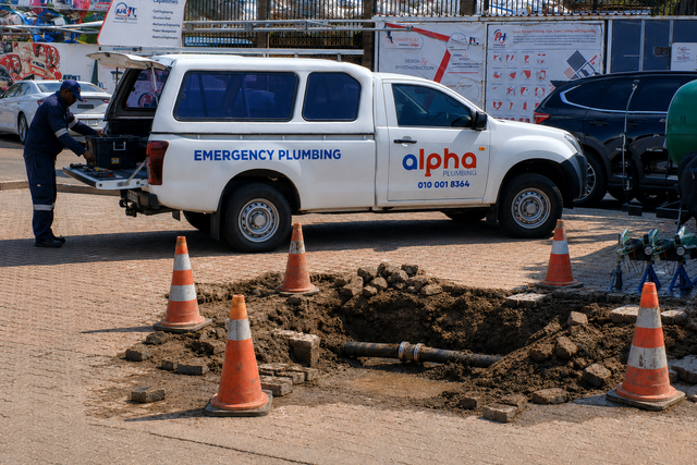 Alpha Plumbing: 24/7 plumber service in Johannesburg and Pretoria