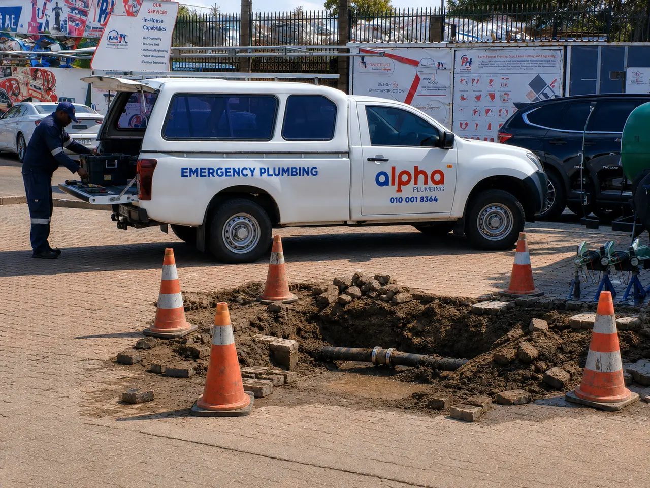 Alpha Plumbing: 24/7 plumber service in Johannesburg and Pretoria