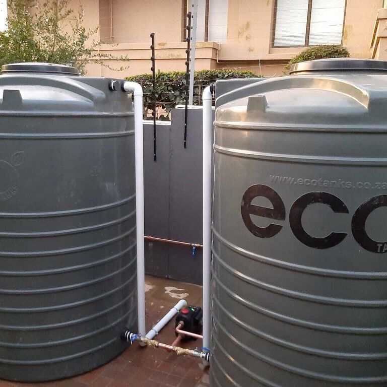 Eco water storage tanks