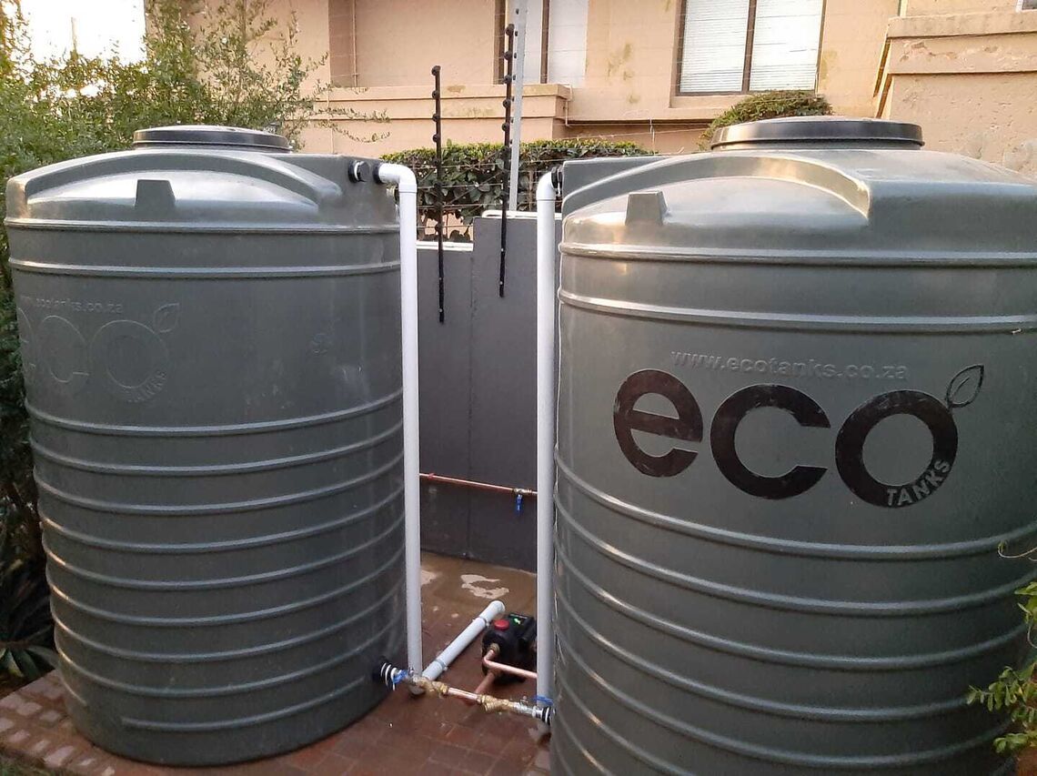 Eco water storage tanks