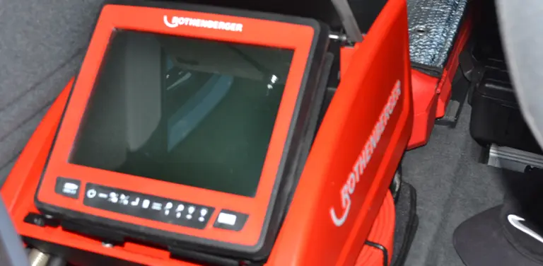 Alpha Plumbing CCTV drain camera inspection equipment