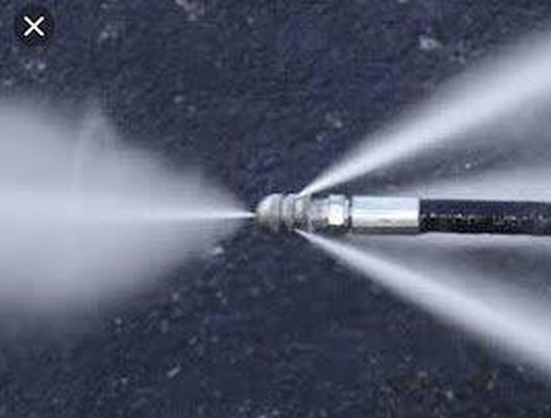 High-pressure jet blasting