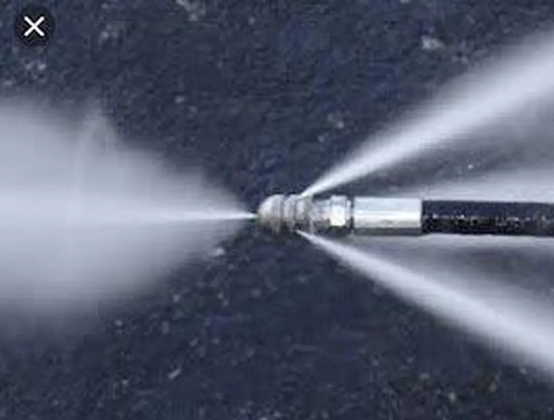 High-pressure jet blasting