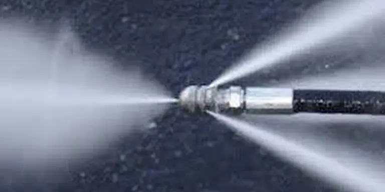 High-pressure jet blasting
