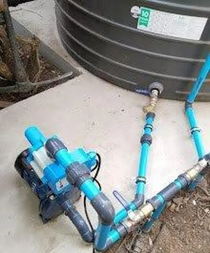 Booster pump installation
