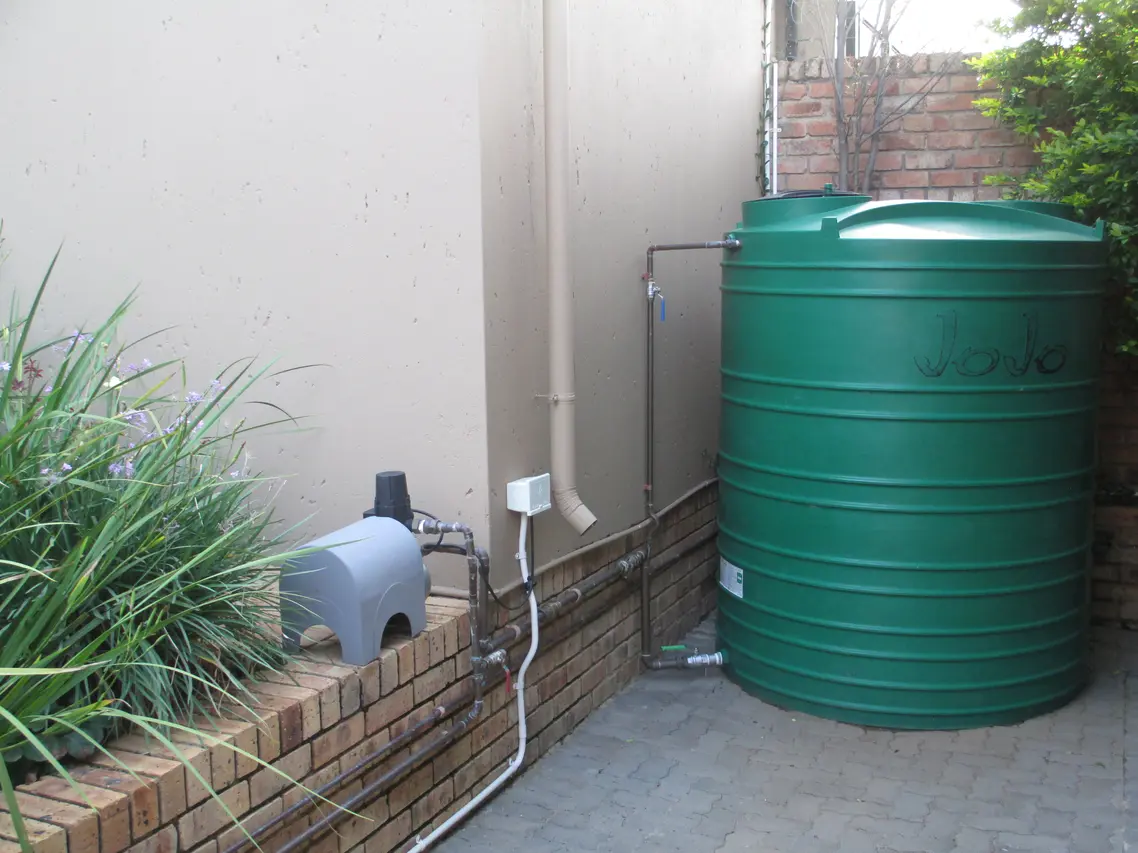 Alpha Plumbing rainwater harvesting system