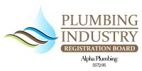 PIRB Registered Plumber – Alpha Plumbing, Reg. No. 5572-95